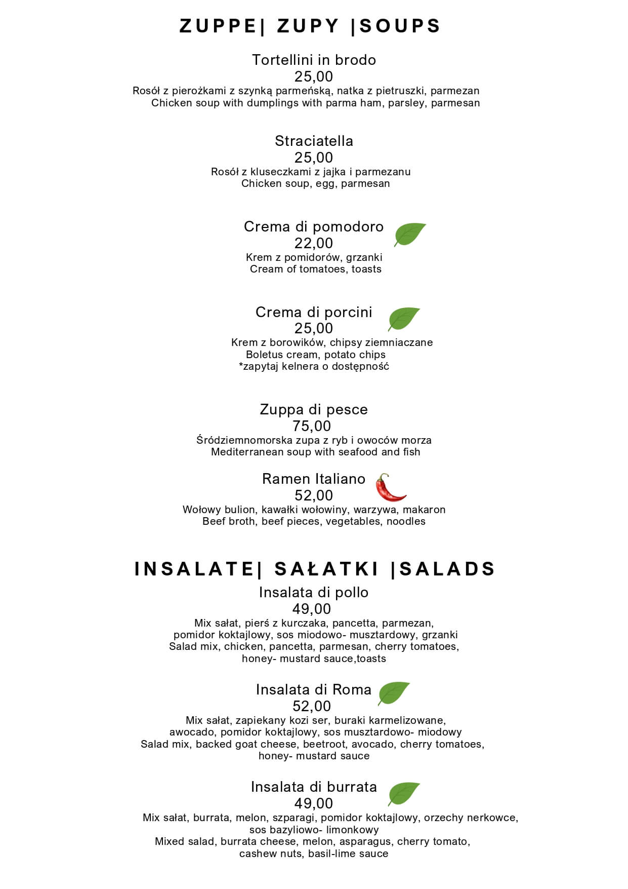 Zupy i sałatki w Nowym Targu