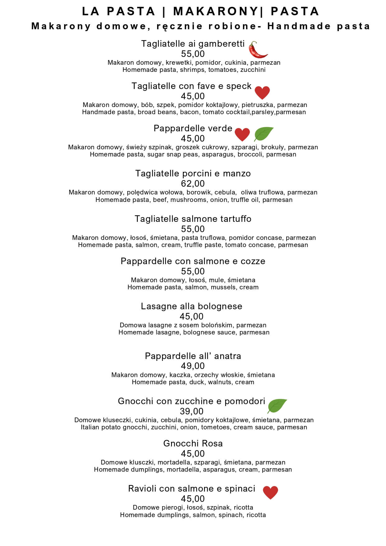 Makarony w Nowym Targu